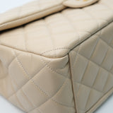 Chanel Single Flap XXL Beige GHW - (UNUSED)