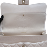 HOLD | Chanel Double Flap Jumbo Pearl Iridescent - s16