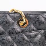 HOLD | Chanel GST Black Caviar GHW -s15