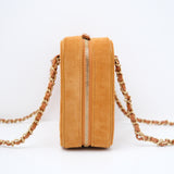 HOLD | Chanel Camera Case Suede GHW