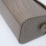 Chanel Clutch with Chain Crocodile Embossed