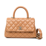 Chanel Coco Handle Caramel GHW -s31