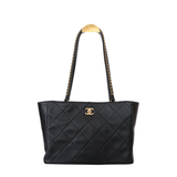 Chanel Book Pocket Shopping Tote Bag - (MICROCHIP)