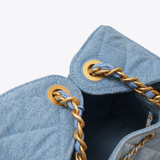 Chanel 25 Small Denim GHW - (MICROCHIP)