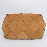 Loewe Suede Woven Basket Bag