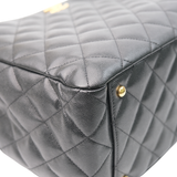 HOLD | Chanel Coco First Tote Caviar Black GHW - (MICROCHIP)