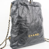 Chanel 22 Backpack GHW - (MICROCHIP)