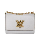 Louis Vuitton Twist MM White
