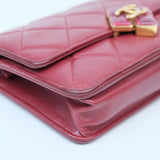 Chanel Seasonal WOC Red - (MICROCHIP)