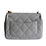 Chanel Mini Flap Gray Sweetheart - (UNUSED)