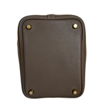 Hermes Picotin 18 Etoupee GHW - D