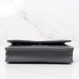 Chanel Wallet On Chain (WOC) Dark Gray - (Chip; 2024)