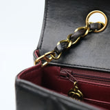 Chanel Vintage Diana Black GHW