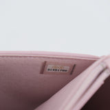 Chanel 19 Wallet on Chain (WOC) Pink