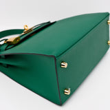 HOLD | Hermès Kelly 25 Sellier Vert Jade GHW - C
