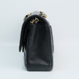 Chanel Double Flap Medium Black - s15