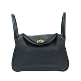 Hermes Lindy 26 Black GHW - U