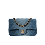 Chanel Mini Rectangle Denim GHW - (MICROCHIP)