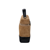 Chanel Coco Base Top Handle Long Vanity Suede
