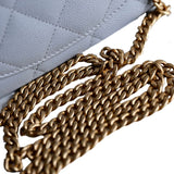 Chanel Mini Flap Gray Sweetheart - (UNUSED)