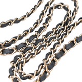 Chanel Mini Rectangle Iridescent Black GHW -s25