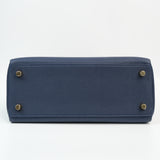 HOLD | Hermes Kelly 25 Blue Nuit GHW - W