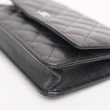 Chanel Wallet On Chain Black SHW - s27