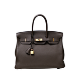 Hermes Birkin 35 Chocolat GHW - R