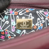 HOLD | Chanel WOC Burgundy Seasonal GHW - (MICROCHIP)