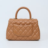 Chanel Coco Handle Caramel GHW -s31