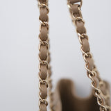 Chanel Timeless Tote Dark Beige GHW