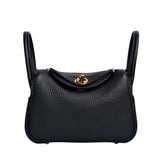 Hermes Mini Lindy Black GHW - U