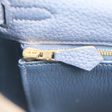 HOLD | Hermes Kelly 25 Blue Nuit GHW - W