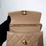 HOLD | Chanel 31 Rue Cambon Beige Caviar GHW - (MICROCHIP)