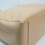 Chanel GST Beige Caviar GHW - s19