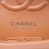 Chanel Double Flap Small Dark Caramel GHW - (MICROCHIP)
