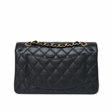 Chanel Double Flap Small Black Ghw - (MICROCHIP)