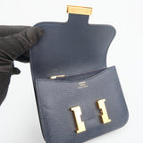 Hermes Constance Slim Bleu Nuit - GHW