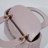 Lady Dior Mini Lotus Pearl GHW