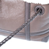 Bottega Venetta Andiamo Small Aviator Brown