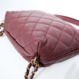 Chanel Burgundy Tote GHW - (MICROCHIP)