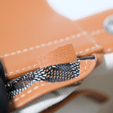 Goyard Rouette Souple PM Noir Et Naturel - (BRANDNEW)