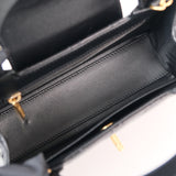 Chanel Nano Kelly Black - (MICROCHIP)