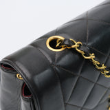 Chanel Vintage Diana Black GHW