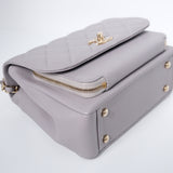 Chanel Business Affinity Gray GHW - (MICROCHIP)