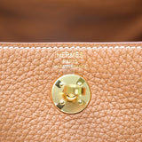 Hermes Mini Lindy Gold GHW - B