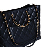 Chanel Large CC Shopping Tote Black GHW - (MICROCHIP)