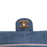 Chanel Maxi Flap Denim Blue GHW - (BRAND NEW)