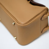 Hermes Mini Lindy Biscuit GHW - K (BRANDNEW)