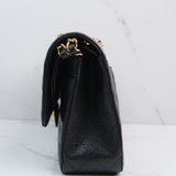 HOLD | Chanel Double Flap Medium Black GHW - (MICROCHIP)